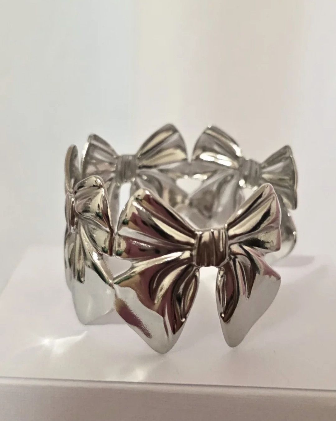 Brazalete Silver Lazo Coquette