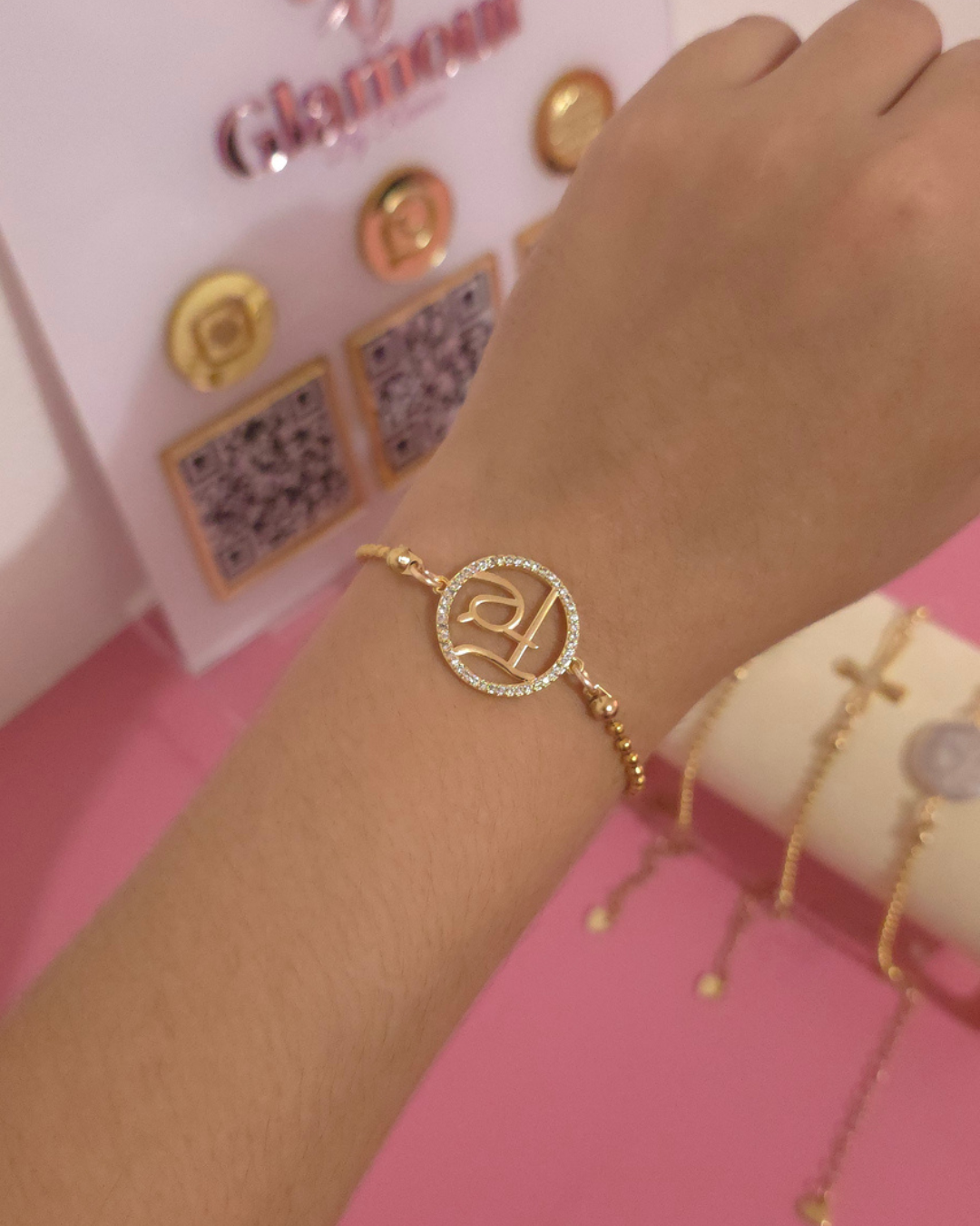 Pulsera Fe Dorada