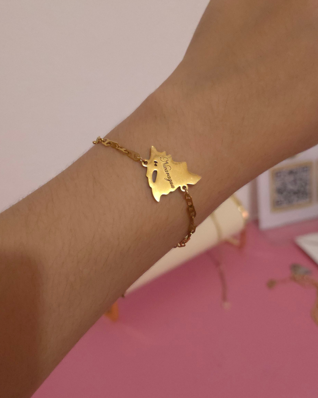 Pulsera Nicaragua en mi Corazón
