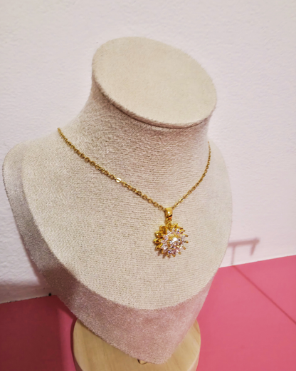 Collar de Girasol Giratorio (GBR-ZIRC-I055-02G)