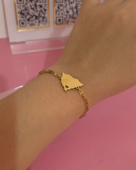 Pulsera Amor Nica Dorado