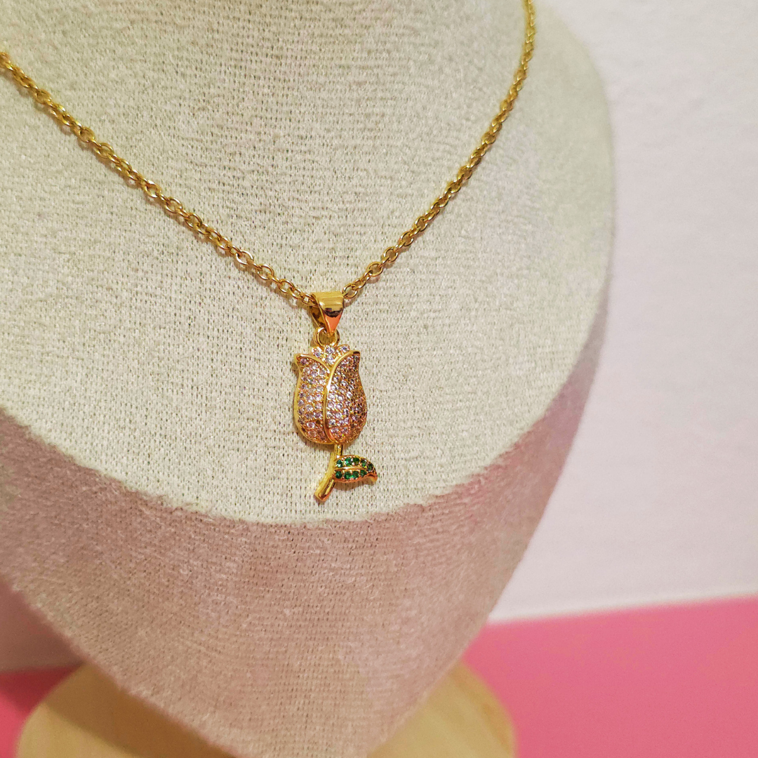 Collar mi hermoso tulipan
