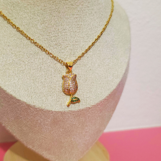 Collar mi hermoso tulipan