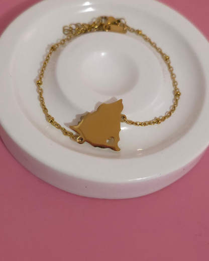 Pulsera Amor Patrio Dorado