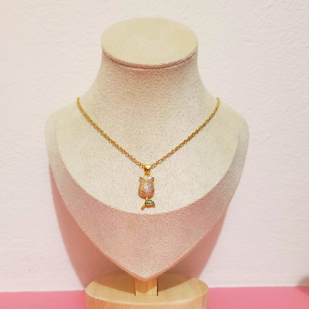 Collar mi hermoso tulipan