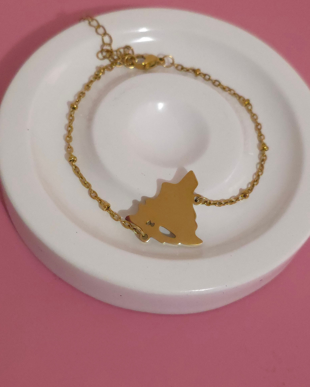 Pulsera Lagos Dorados