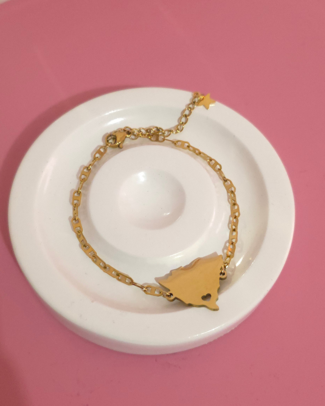 Pulsera Amor Nica Dorado