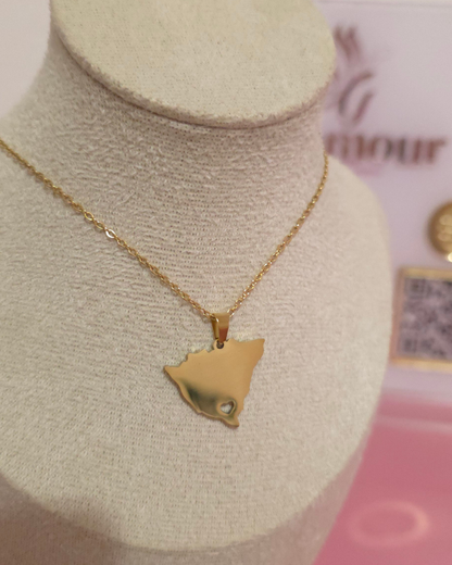 Collar Amor Patrio Dorado (GBR-NEC-HEA-DOR)