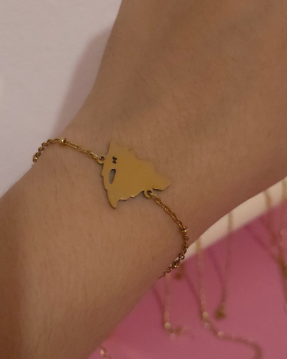 Pulsera Lagos Dorados