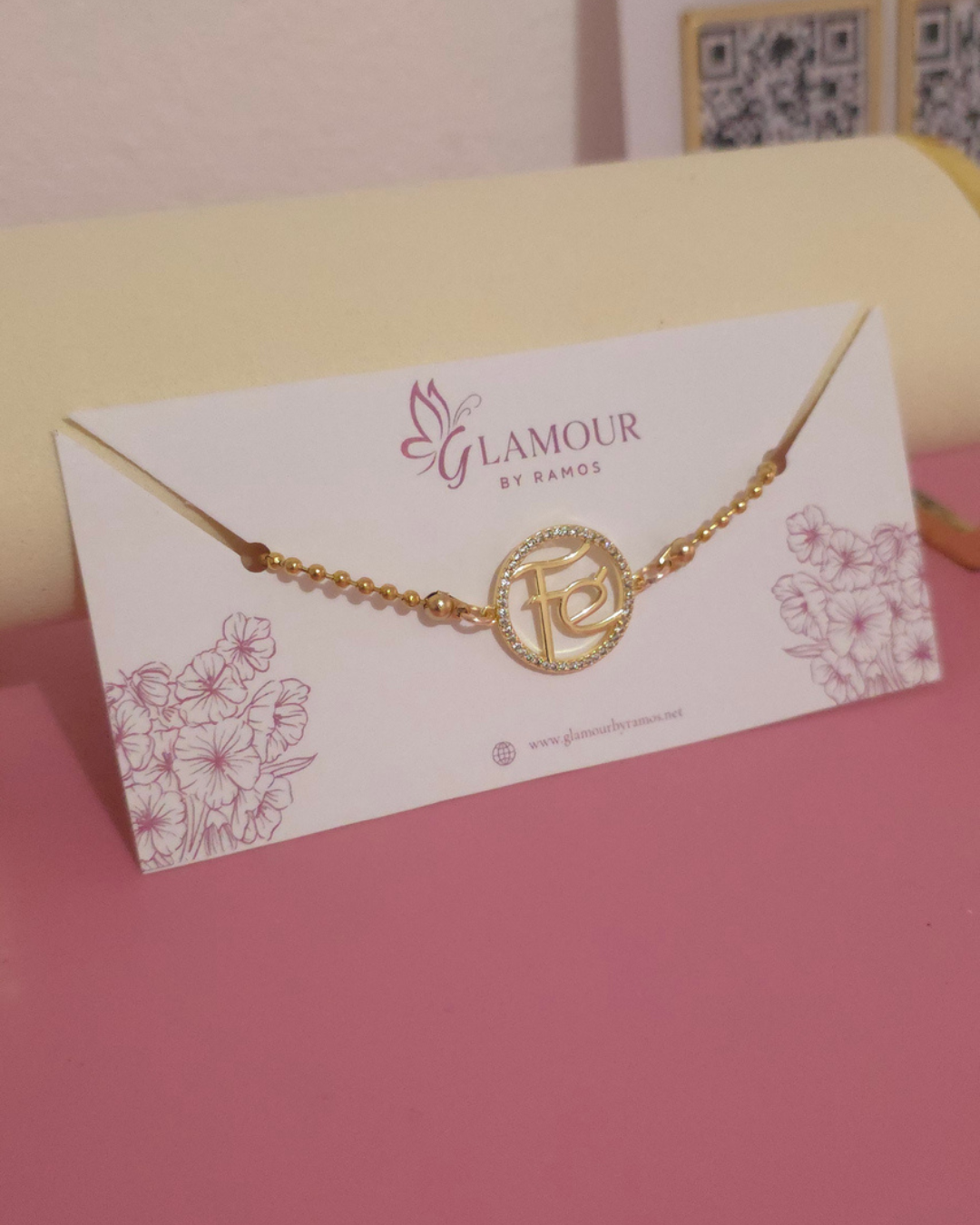 Pulsera Fe Dorada