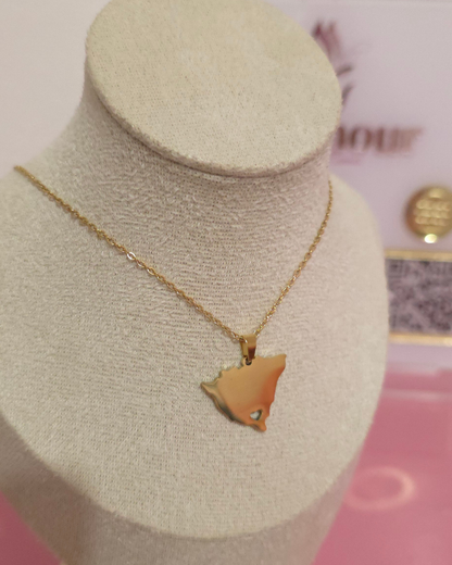 Collar Amor Patrio Dorado (GBR-NEC-HEA-DOR)