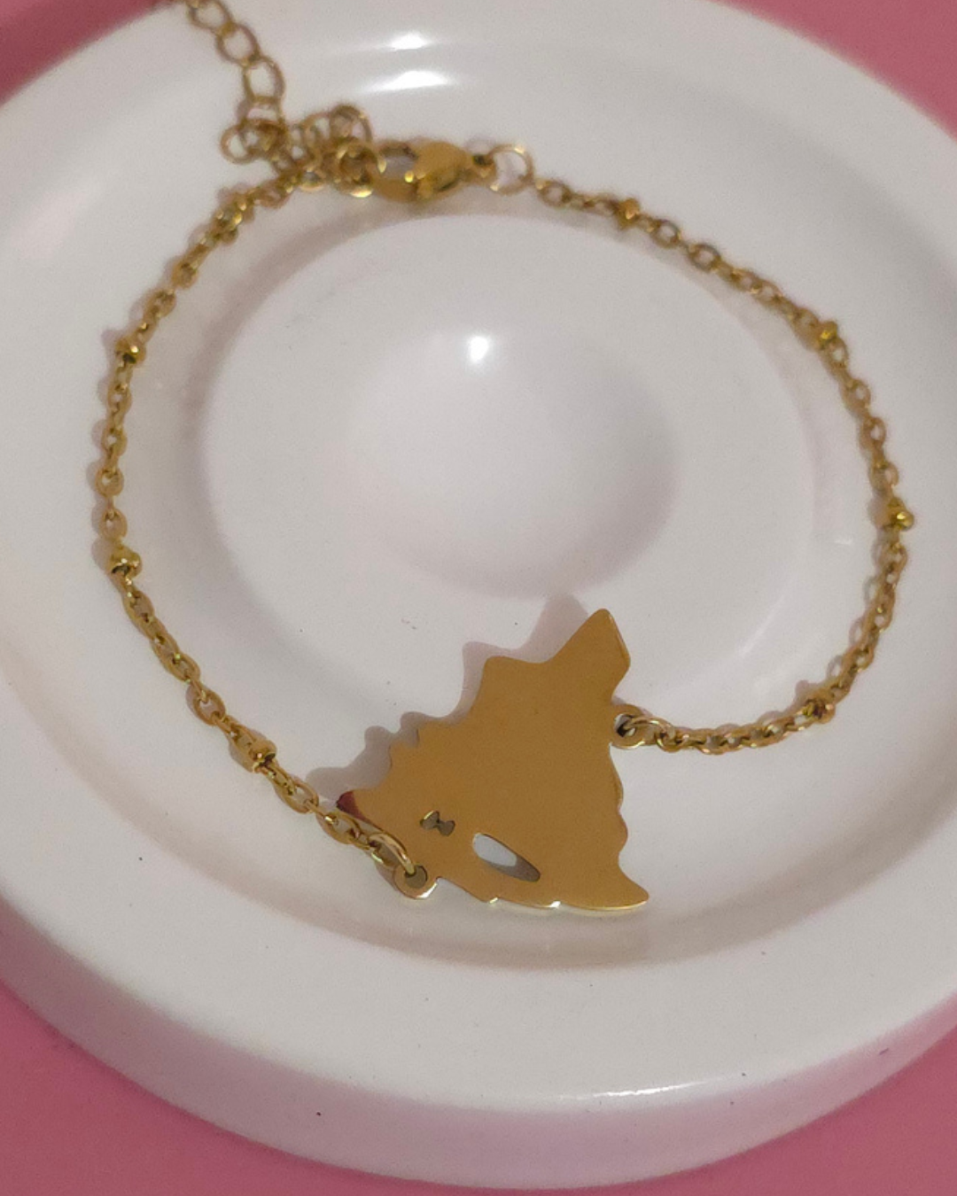 Pulsera Lagos Dorados