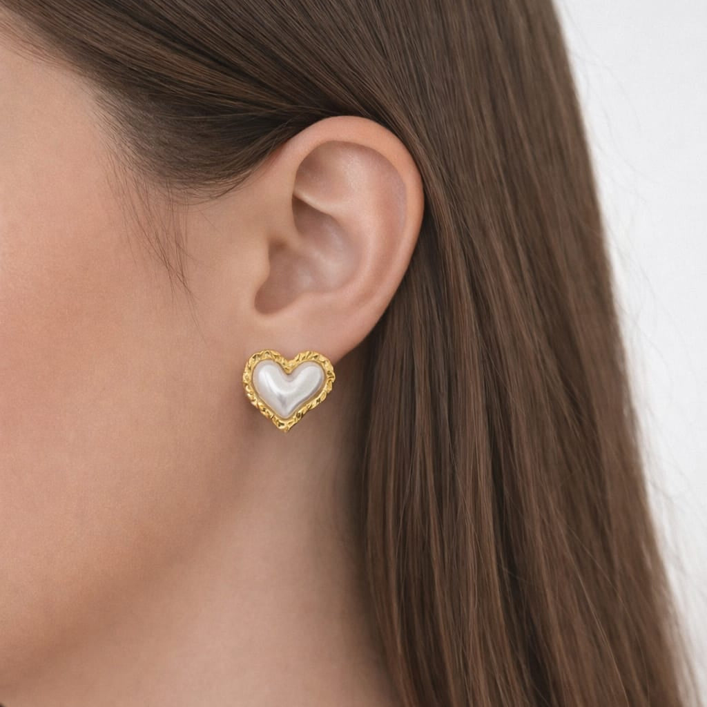 Aretes Love (GBR-EJEW-U003-28G)