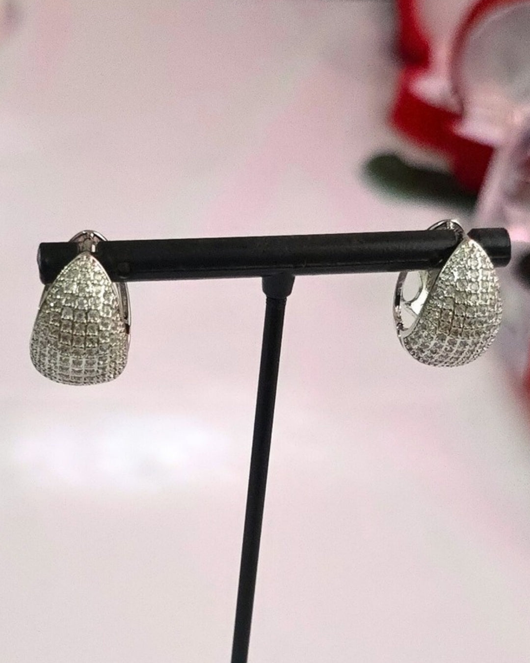 Arete Hoop Plateado - Nice (GBR-EJEW-Q785-07P)