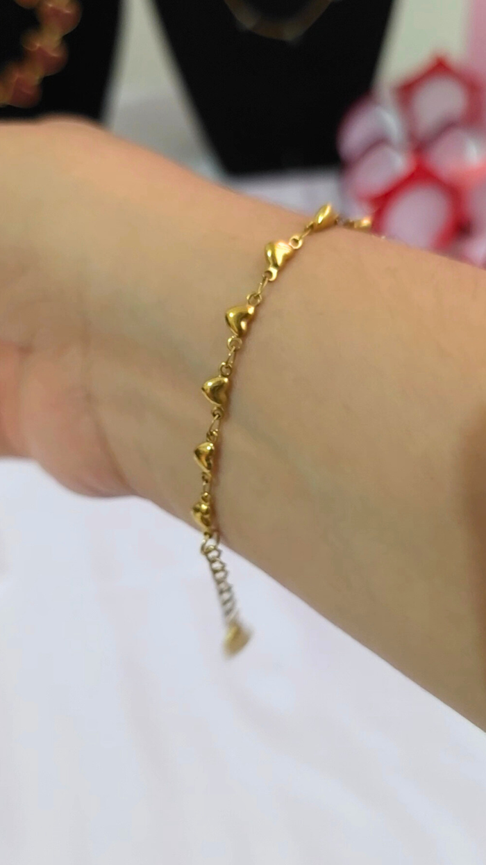 Pulsera Hearth Gold